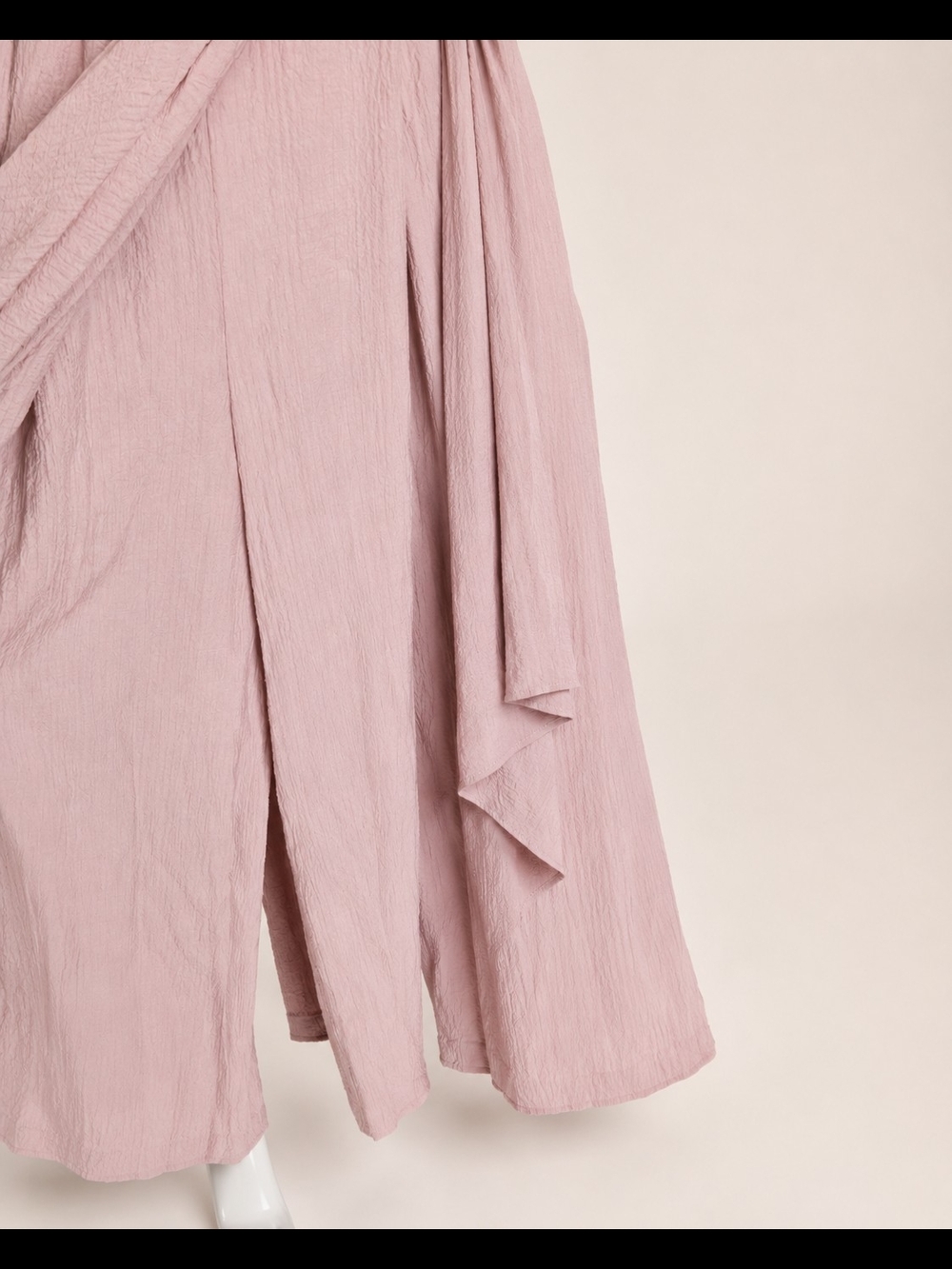Calvin Klein Dusty Rose Wrap Tie Pants Jumpsuit Size 2 - Picture 8 of 12
